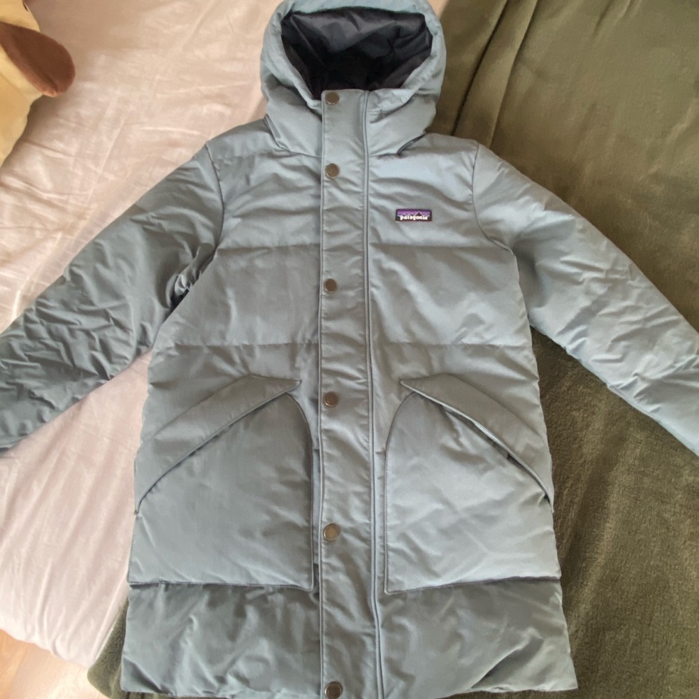 Patagonia Kids Puffer Jacket - Light Gray